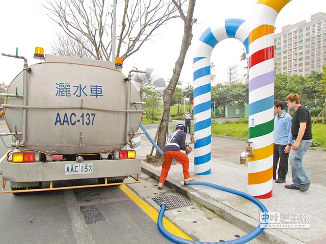 全台抗旱 再生水、井水上場