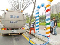 全台抗旱 再生水、井水上場
